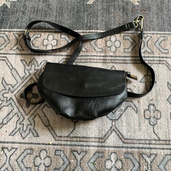 Anthropologie Handbags - Anthropologie Faux Leather Belt Bag